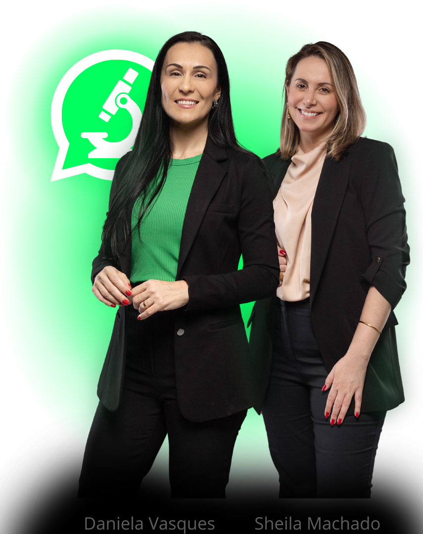 Daniela Vasques e Sheila Machado